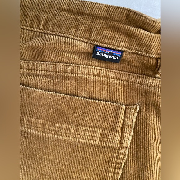 Patagonia Organic Cotton Corduroy Pants Mustard Tan Women's Size 27 - Picture 5 of 13